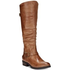 Baretraps Yanessa Wide-Calf Riding Boots Size 8